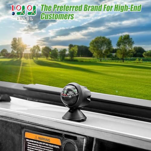 10L0L Golf Cart Compass Dash Mount Adjustable, Navigation Hiking Direction Pointing Guide Ball for Boat Truck Auto Car Outdoor - Image 2