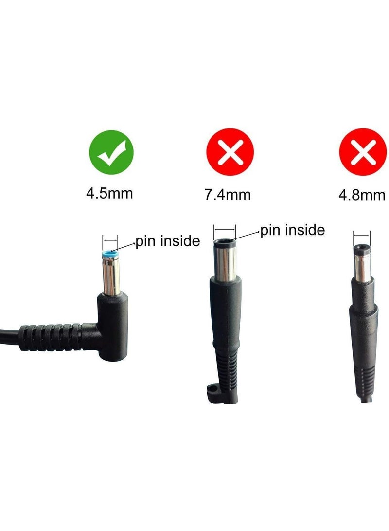 Terabyte 150W 7.7A 19.5V Slim AC Charger Suitable for HP Omen 15 17 Pavilion Gaming 15 17 Laptop Zbook 15 G3 G4 G5 G6 TPN-CA11 TPN-DA09 L32661-001 917649-850 L48757-001 Laptop Power Supply Adapter Cable - Image 4