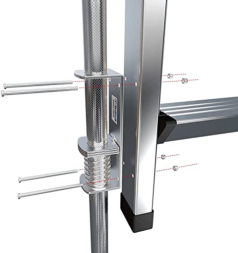 TOUGHER Ladder Leveler Pair,Ladder Accessories Tools Working on Stairs, Adjustable Ladder Leveler for Stable Platform and Ground Level for All Surfaces-Standard Version （20"） - Image 5
