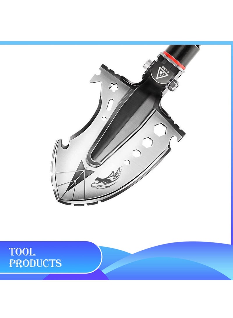 Manful Multi-Functional Survival Tactical Shovel with Accessories - Image 2