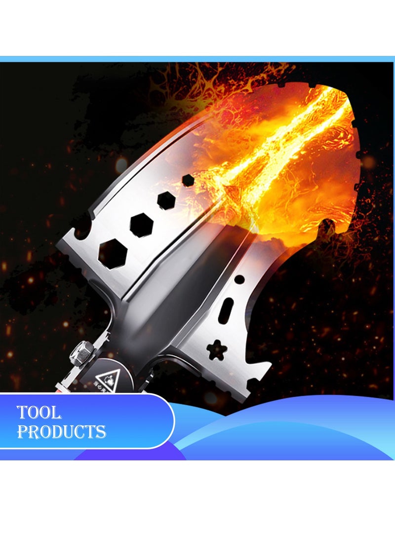 Manful Multi-Functional Survival Tactical Shovel with Accessories - Image 4