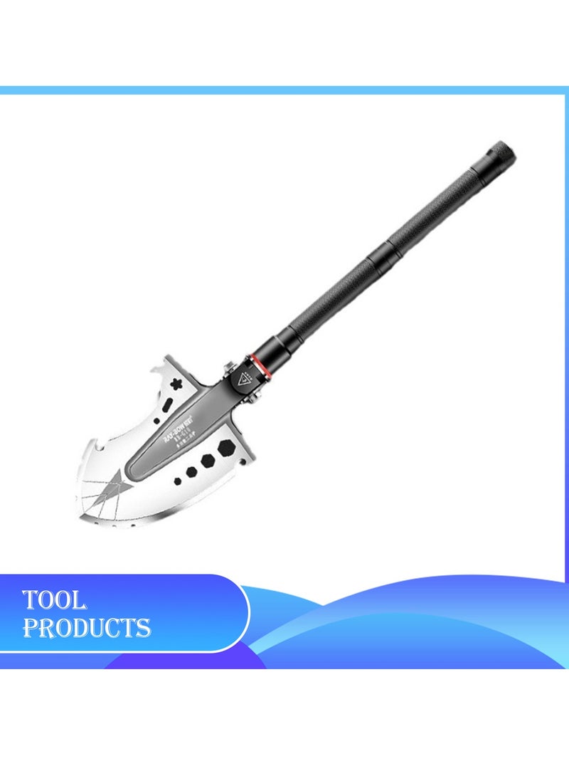 Manful Multi-Functional Survival Tactical Shovel with Accessories - Image 3