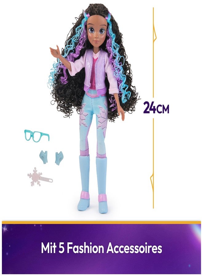 Unicorn Academy أكاديمية يونيكورن، دمية ليلى مع 5 ملحقات، 9.5 بوصة، دمى وألعاب يونيكورن للبنات من عمر 4 سنوات فما فوق - Image 2
