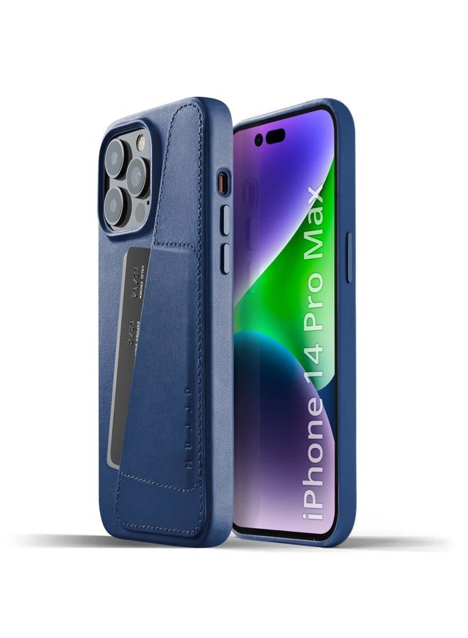 Mujjo Full Leather Wallet Case for iPhone 14 Pro Max | Case with Card Holder, iPhone 14 Pro Max Leather Case, iPhone 14 Pro Max Phone Case, iPhone 14 Pro Max Case Wallet, iPhone 14 Pro Max Wallet Case - Image 1
