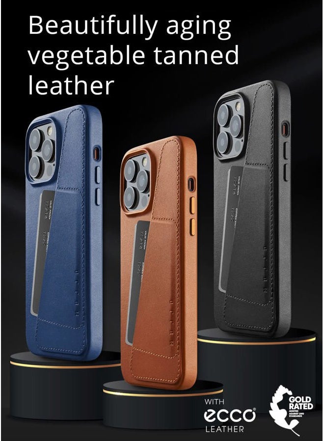 Mujjo Full Leather Wallet Case for iPhone 14 Pro Max | Case with Card Holder, iPhone 14 Pro Max Leather Case, iPhone 14 Pro Max Phone Case, iPhone 14 Pro Max Case Wallet, iPhone 14 Pro Max Wallet Case - Image 4