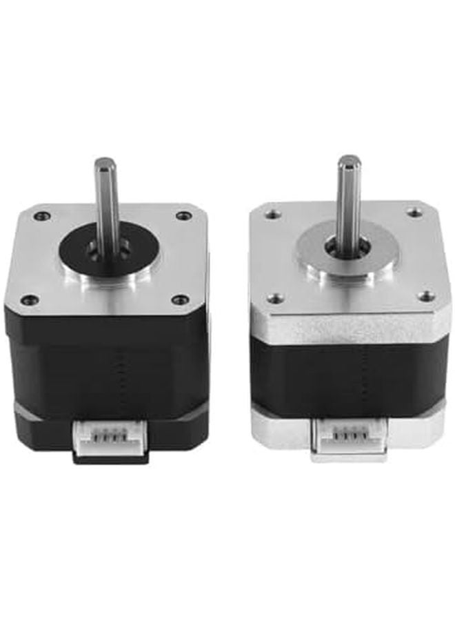 محرك السائر Nema 17 17HS4401S بزاوية 1.8 درجة وعزم دوران 0.42 نيوتن متر وأبعاد 42x42x38 ملم لتحكم مشغل آلات CNC - Image 3