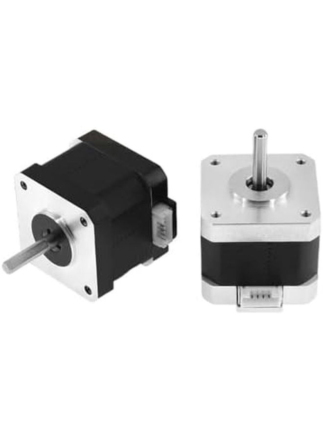 محرك السائر Nema 17 17HS4401S بزاوية 1.8 درجة وعزم دوران 0.42 نيوتن متر وأبعاد 42x42x38 ملم لتحكم مشغل آلات CNC - Image 4