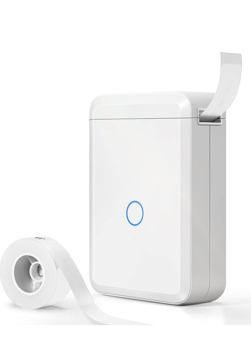 Label Maker Machine with Tape, D110 Portable Bluetooth Label Printer for Storage, Shipping, Barcode, Mailing, Office, Home, Organizing, Sticker Maker Mini Label Maker with Multiple Templates - Image 1