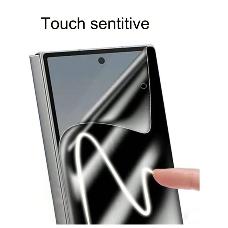 Matte Ceramic Privacy Screen Protector Compatible With Samsung Galaxy A56 Flexible Easy Install - Image 3