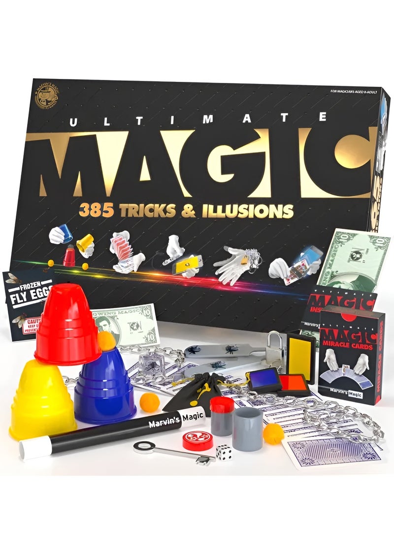 Marvins Magic Ultimate Magic 385 Tricks & Illusions Set - Image 1