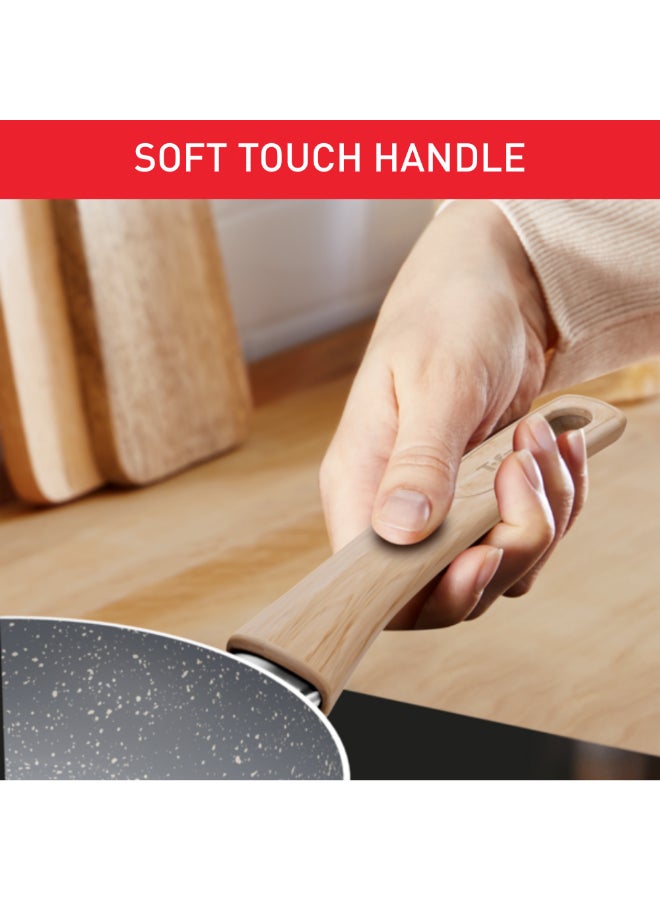 T-fal HEALTHY COOK JGT FRYPAN 24CM GRANITE GRY - Image 4