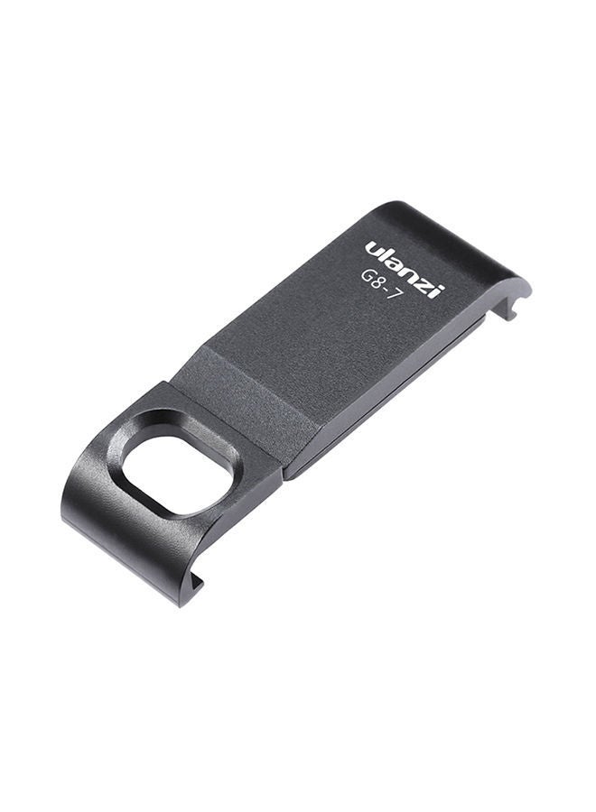 NIBEMINENT G8-7 Action Camera Battery Cover Lid Removeable Type-C Charging Port Adapter Black - Image 1