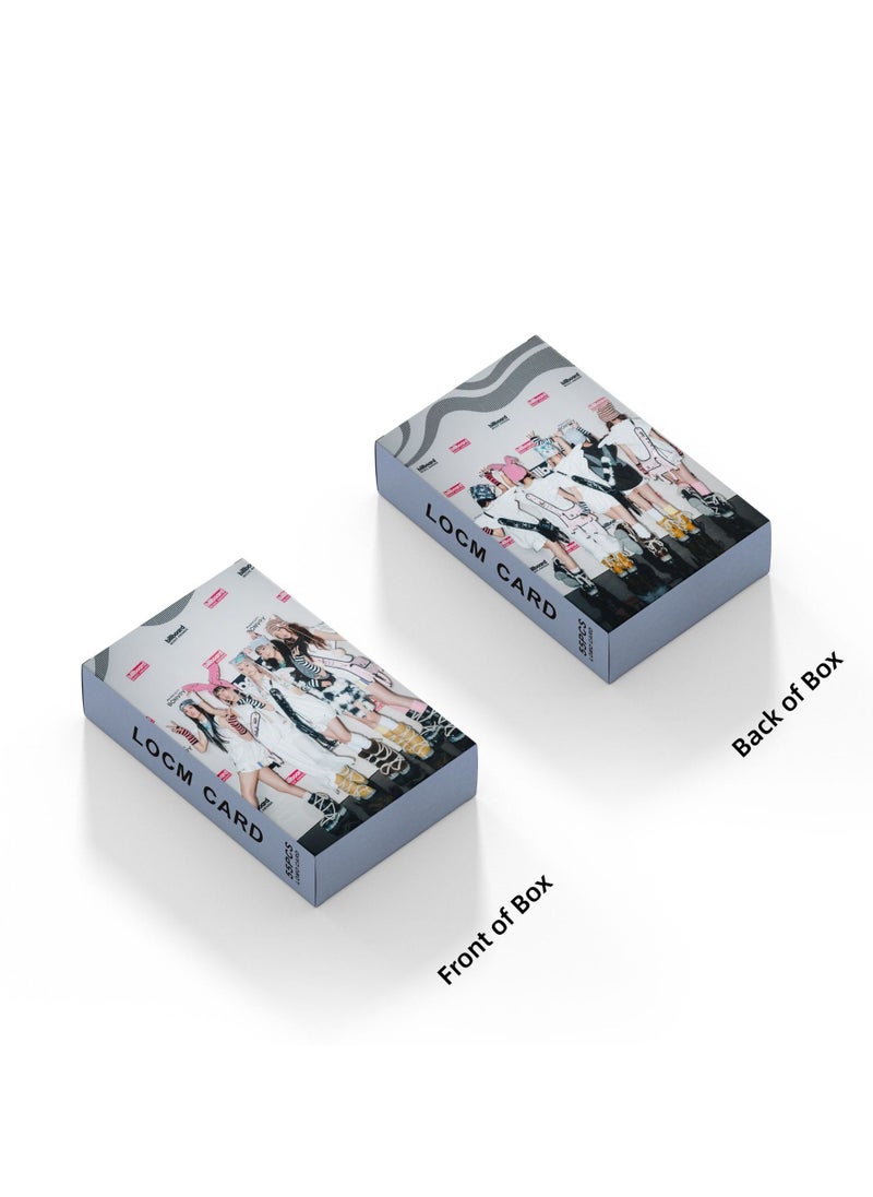 EHOME 55Pcs New Jeans BBA Lomo Card  - Image 3