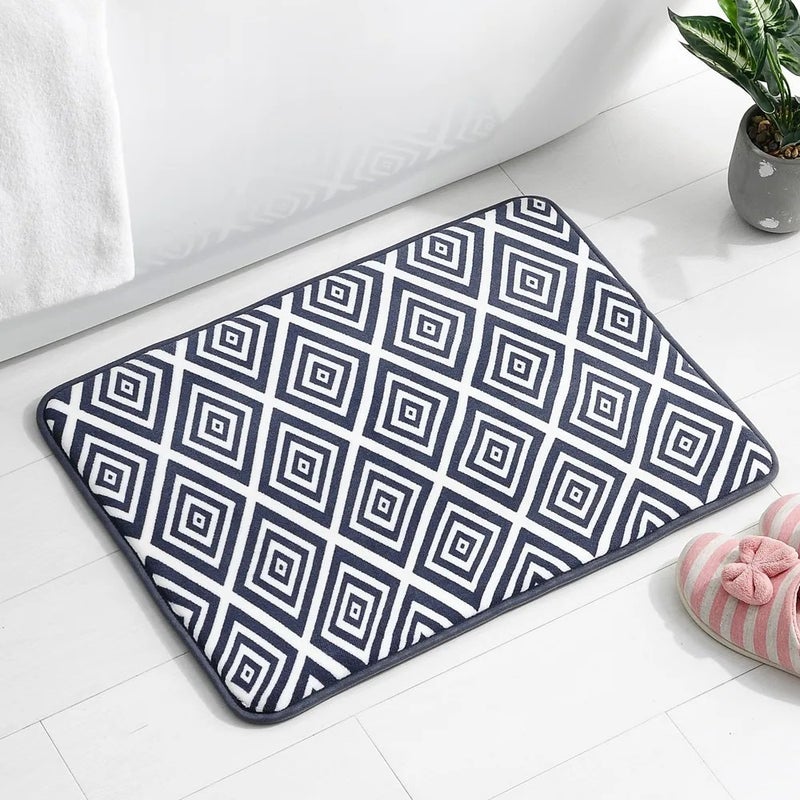 Y&D Super Soft Memory Foam Bath Mat Set 2 Piece - Absorbent Bathroom Rugs, Non-Slip Backing - Image 4