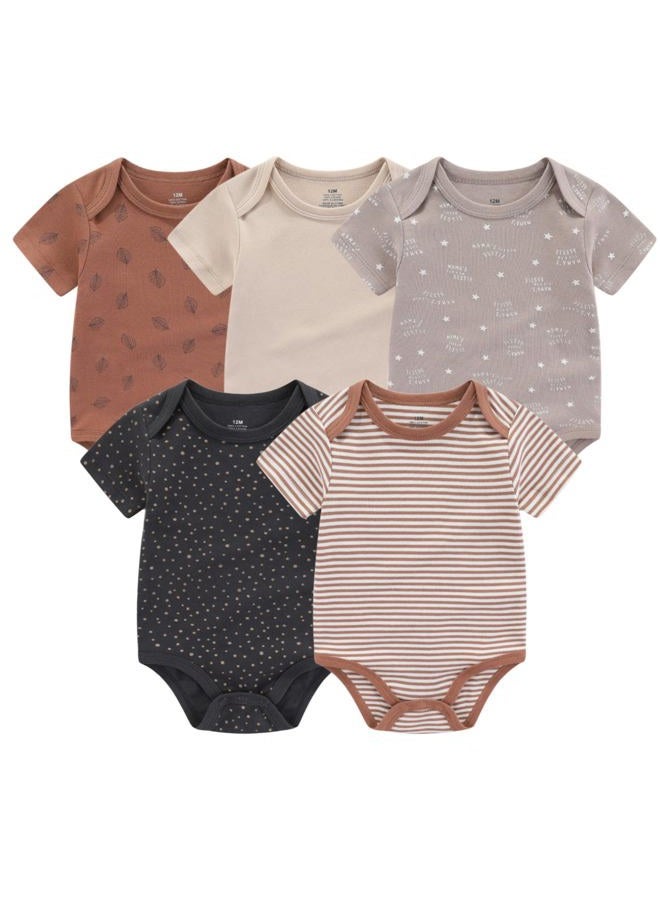 MAMIMAKA Newborn Layette Gift Set 27-Piece Baby Girl Clothes Bodysuits, Pants Essentials and Accessories 0-6Months, Baby Clothings Set 27-piece 15, 0-3 Months - Image 3