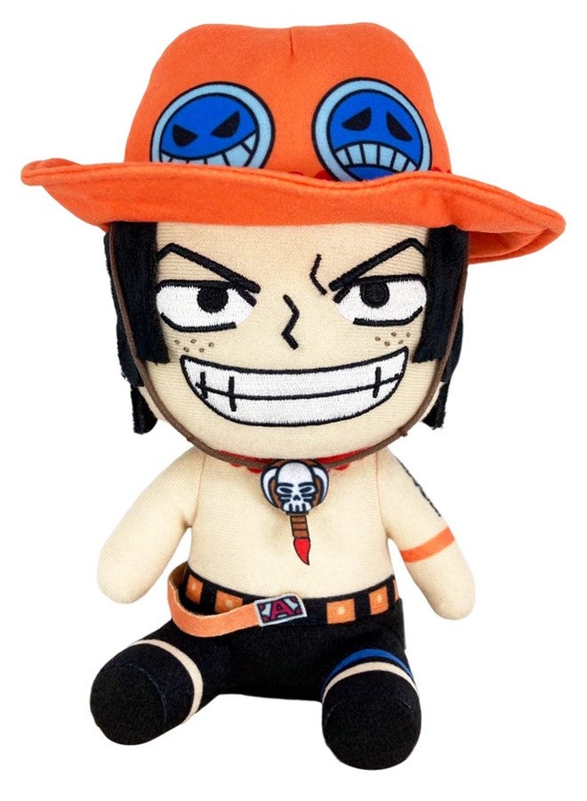 Great Eastern Entertainment Great Eastern Entertainment One Piece- Ace Sitting Pose Plush 7" H 