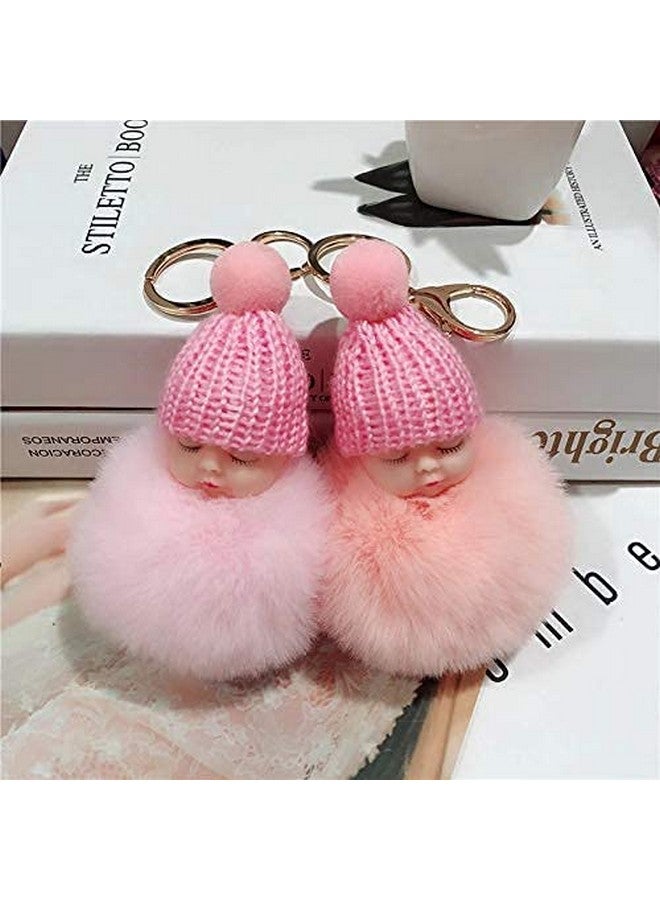 BOGEN LITE حامل مفاتيح دمى الأطفال بوجين لايت مع ابتسامة وكرات ف fluffy (عبوة من 2) - Image 1