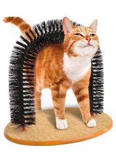 Arched Kitten Massage Scratching Device Pet Arching Self-Grooming Beautician Shed Soft Mane Cat Scratcher Hair Trimming Brush Cat Scratching Pet Toy