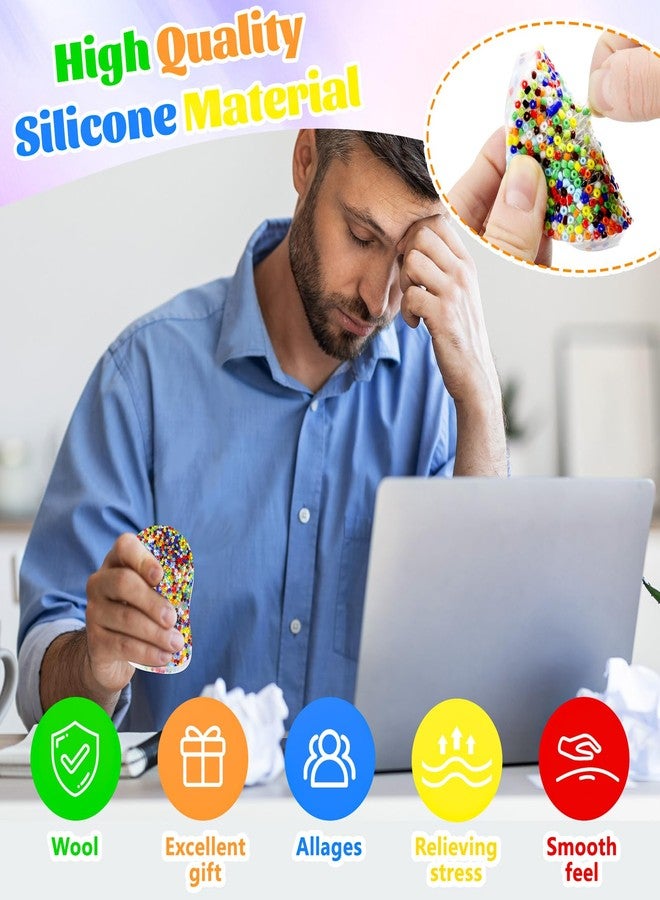 ألعاب تململ لعلاج نتف الجلد، وسادات جيبية لنتف الجلد، ألعاب حسية لمرضى نتف الجلد، وسادة تململ سيليكونية لنتف الجلد، ألعاب تململ لعلاج هوس نتف الجلد، لعبة تململ لعلاج اضطراب فرط الحركة ونقص الانتباه والوسواس القهري (3 قطع - 2.36 بوصة) - Image 3
