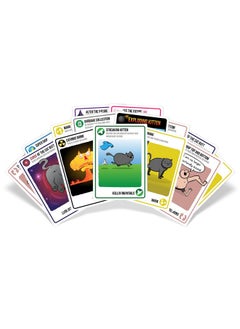 إكسبلودنج كيتنس أل أل سي مجموعة توسيع Streaking Kittens من Exploding Kittens - من 2 إلى 5 لاعبين - من سن 7 سنوات فما فوق - 15 دقيقة للعب - اللعبة الأصلية مطلوبة من Exploding Kittens - لعبة حفلات، ليلة ألعاب عائلية، لعبة بطاقات للأطفال والكبار  - Image 4