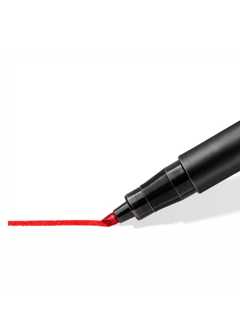 STAEDTLER 4-Piece Lumocolor Permanent Universal Marker Bold Tip Multicolour - Image 2