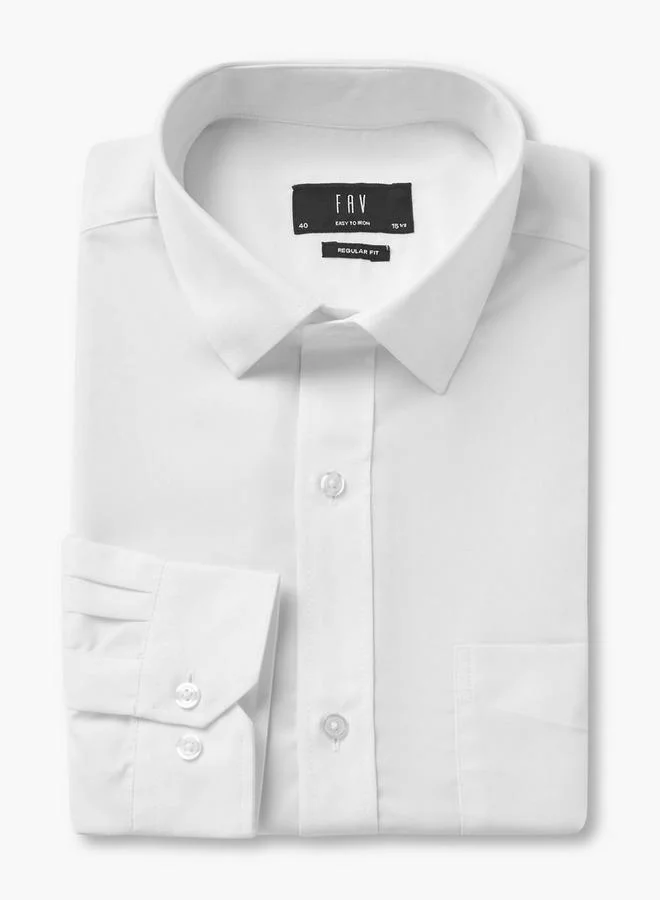 Splash FAV Men Regular Fit Collared Long Sleeves Shirt - Set of 2