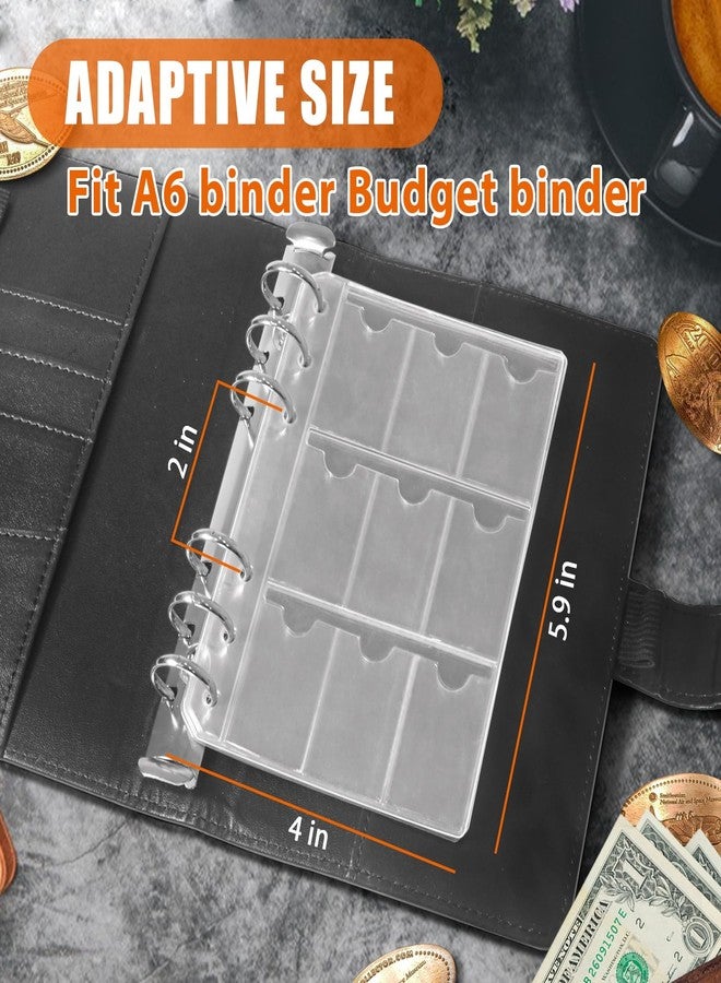 tutata Pressed Penny Album Sleeves, Suitable for A6 Binder, 9 Pocket Penny Holder Sleeves, Pressed Penny Holder for Collectors, 25 Pack - Image 2