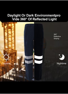 Zuolaya Pant High Visibility Reflective Strip Safety Pants  - Image 4