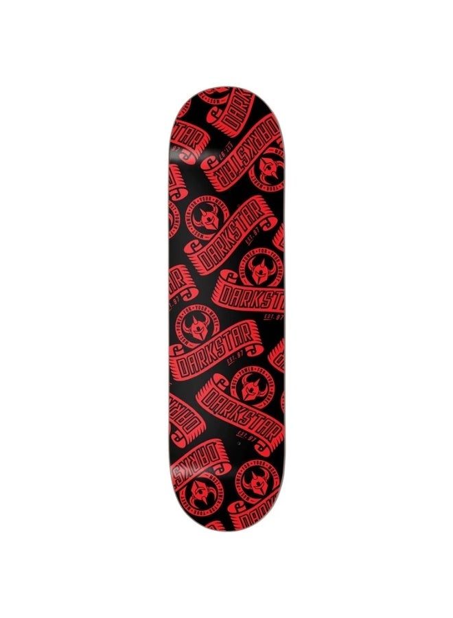 Darkstar Arc RHM Red 8.0" x 31.5" Skateboard Deck - Image 1