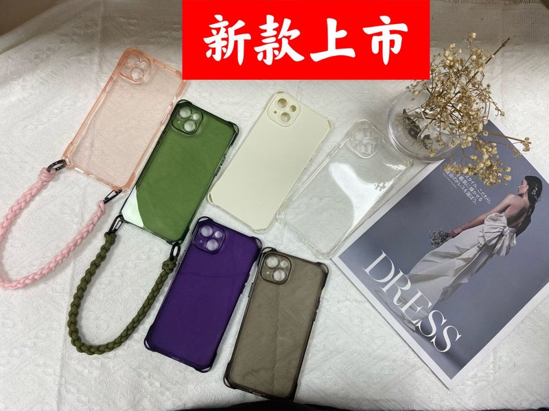 Four-Corner Hanging Hole Suitable for Apple 17 Phone Case 16 Transparent Color Independent Button Ultra-Soft 13 DIY Material Google 9 Samsung - Image 4