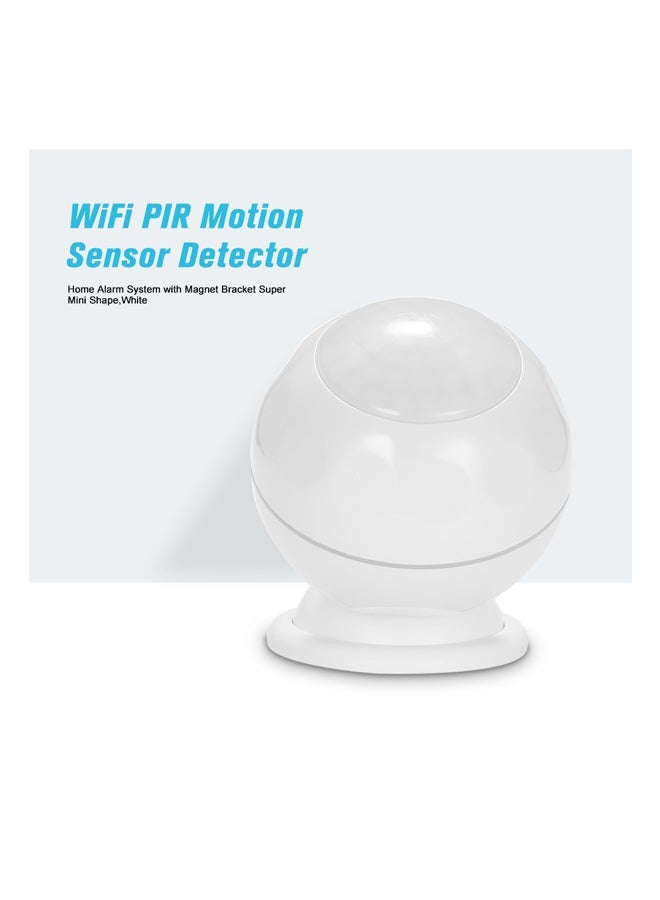 NIBEMINENT Wi-Fi PIR Motion Sensor Detector White 9.6x5x8.7cm  - Image 2