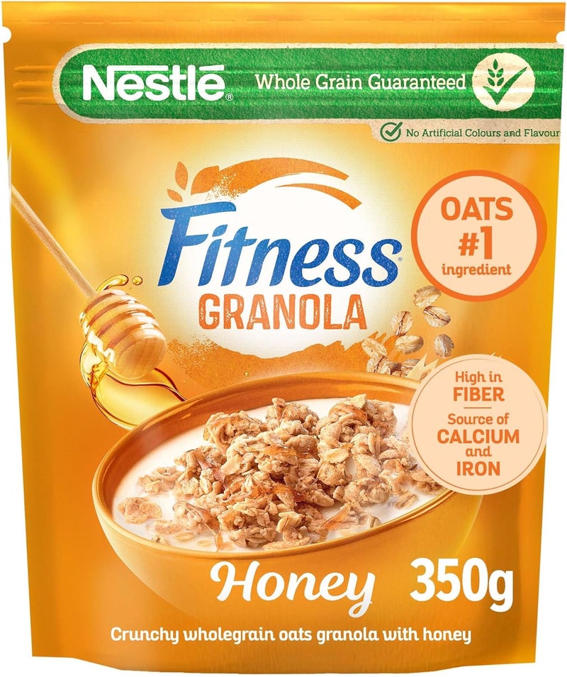 Nestlé جرانولا ناستله فيتنس بالعسل - 350 جرام - Image 1
