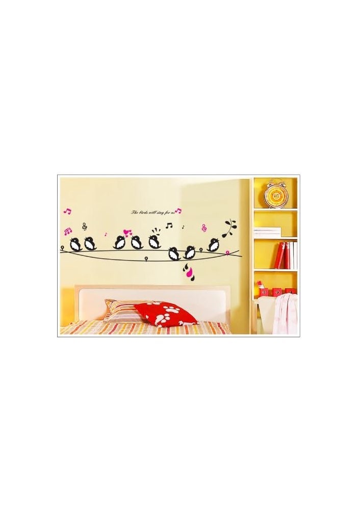 Asmi Collections Wall Stickers - Birds Will Sing - Image 3