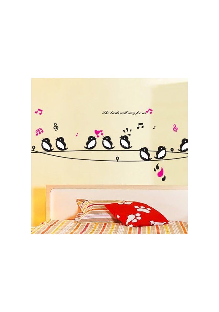 Asmi Collections Wall Stickers - Birds Will Sing - Image 1