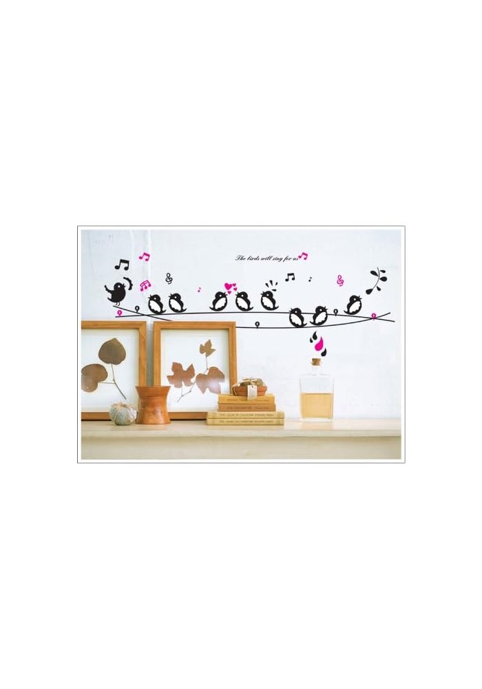 Asmi Collections Wall Stickers - Birds Will Sing - Image 2