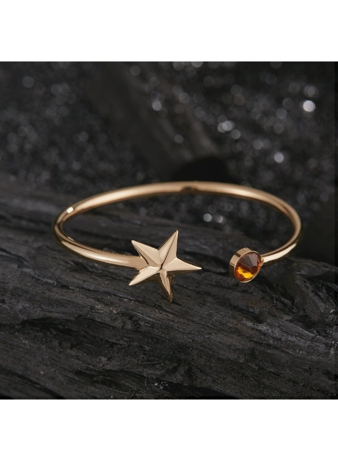 ZINK Women's Gold Stainless Steel Bracelet | ZFBG002GT - Image 3