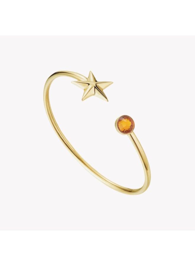 ZINK Women's Gold Stainless Steel Bracelet | ZFBG002GT - Image 1