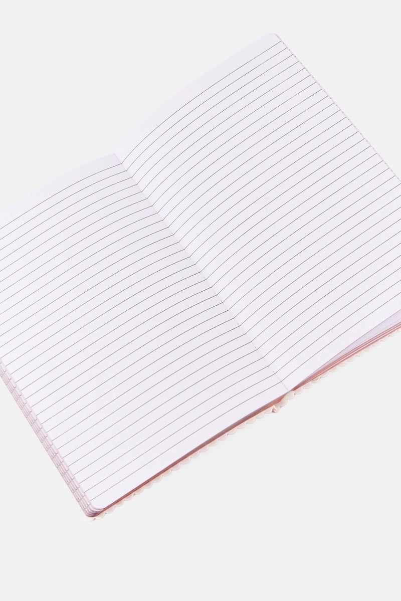 Tahari With Brave Wings She Flies Bind Notebook, Pink  - Image 2