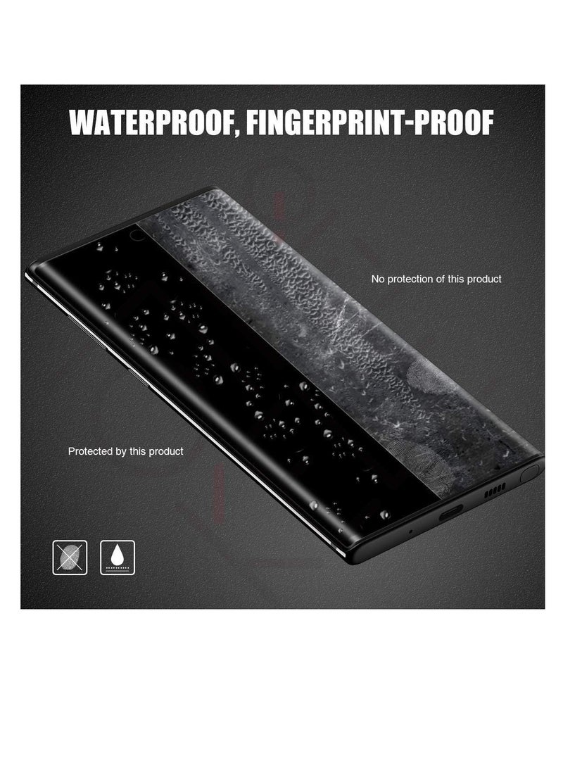 Privacy UV Screen Protector for Samsung Galaxy Note 10 Plus, UV Tempered Glass, Film HD Screen Saver, 9H Hardness, Bubble-free, Clear - Image 4