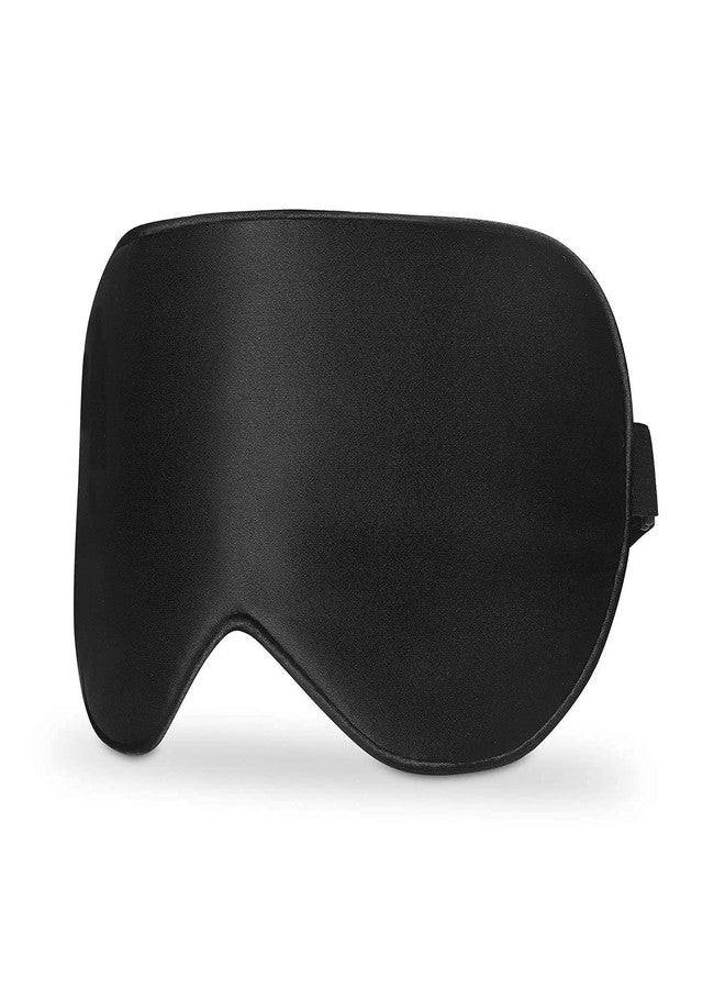 WOLTAX Sleeping Eye Mask Slip Night Sleep Eye black 3D Cotton Cover Super Soft & Smooth Travel Masks - Image 2
