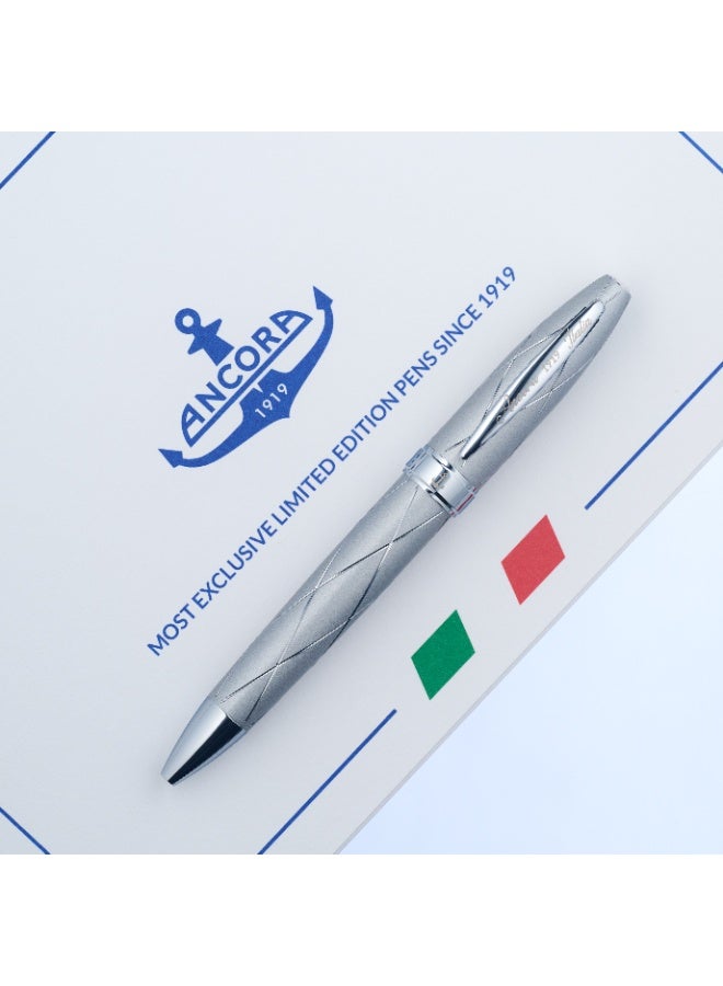 Ancora 1919 Chesterfield Bianco Rollerball Pen – White – Gift Box Included - Image 5