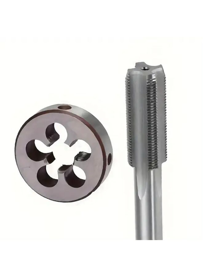M14X0 5 Heavy Duty Hard Alloy Steel Metric Thread Cutting Tool Spiral Flute Blade - Image 1