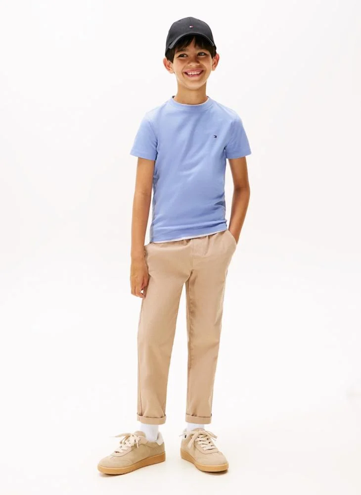 TOMMY HILFIGER Kids Essential Crew Neck T-Shirt