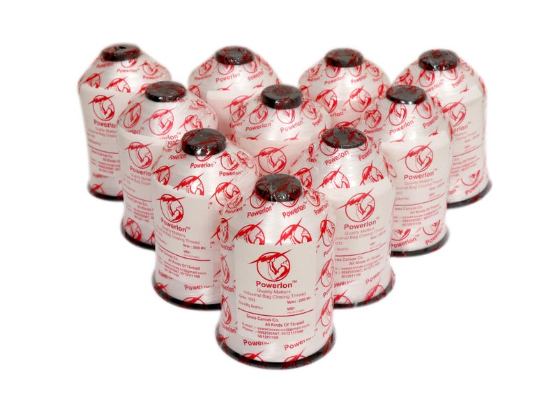 POWERLON Bag Closing POLYPROPELENE MULTIFILAMENT Yarn (Pack of 10) - Image 1