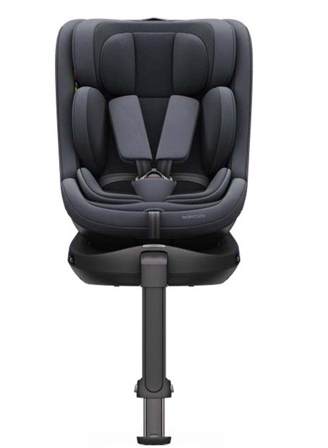 Leclercbaby MOVA 360° Rotating i-Size Car Seat, 40-150 cm – Dark Grey - Image 2