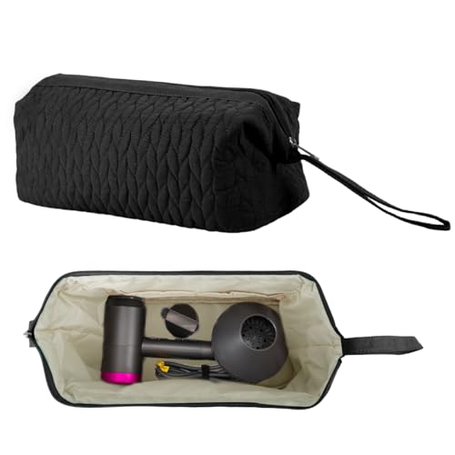MAYCREATE® Airwrap Travel Case for Dyson/Shark Flexstyle, Travel Pouch Compatible with Dyson Airwrap/Shark Flexstyle for Shark Hair Dryer Curling Iron, Black - Image 1
