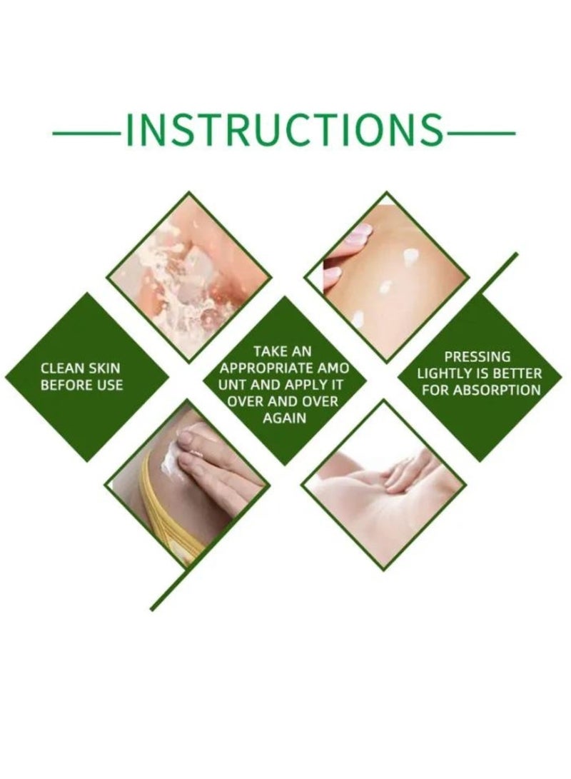 HEALMUSZ مرهم الصدفية العشبي كريم علاج الصدفية المتقدم كريم مضاد للفطريات أقصى قوة لتخفيف الألم تخفيف حكة الجلد الصدفية وتمنع العدوى الفطرية كريم علاج الصدفية 20 جرام - Image 5