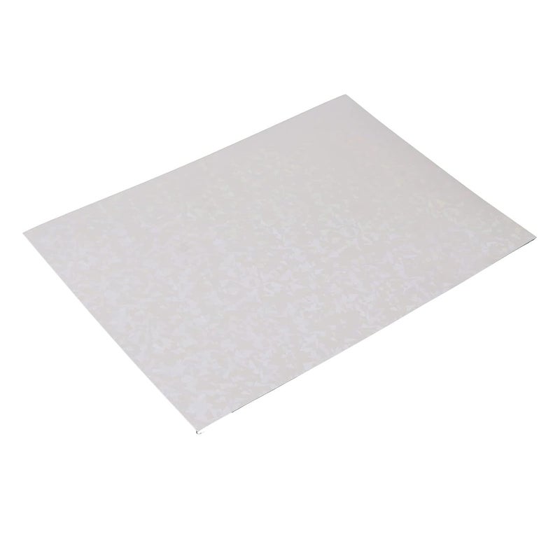 50 Sheets Holographic Cold Laminate Sheet, A4 DIY Laminating Sheets, Cuttable Scratch BOPP Material for Badge Making, Photo Post Lamination, Graphic Framing (Type 1) - Image 4