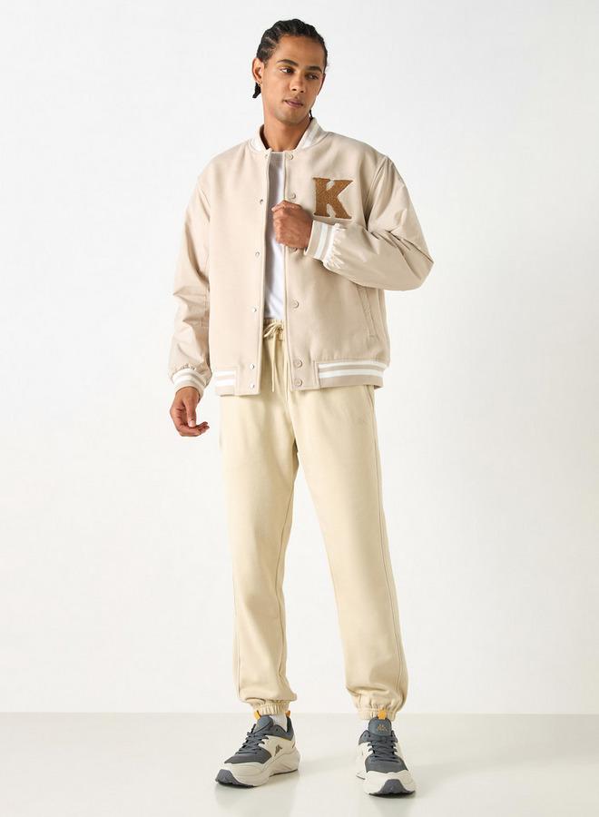 كابا جاكيت فارستي بشعار منقوش وأزرار إغلاق من كابا - Image 2