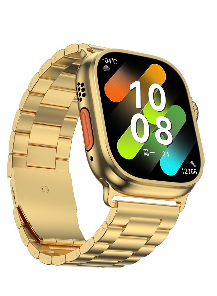 modio mc80 ultra max 49mm IPS hd super display android and ios unbreakable smart watch and gift for earpod men's and boy's - Image 1
